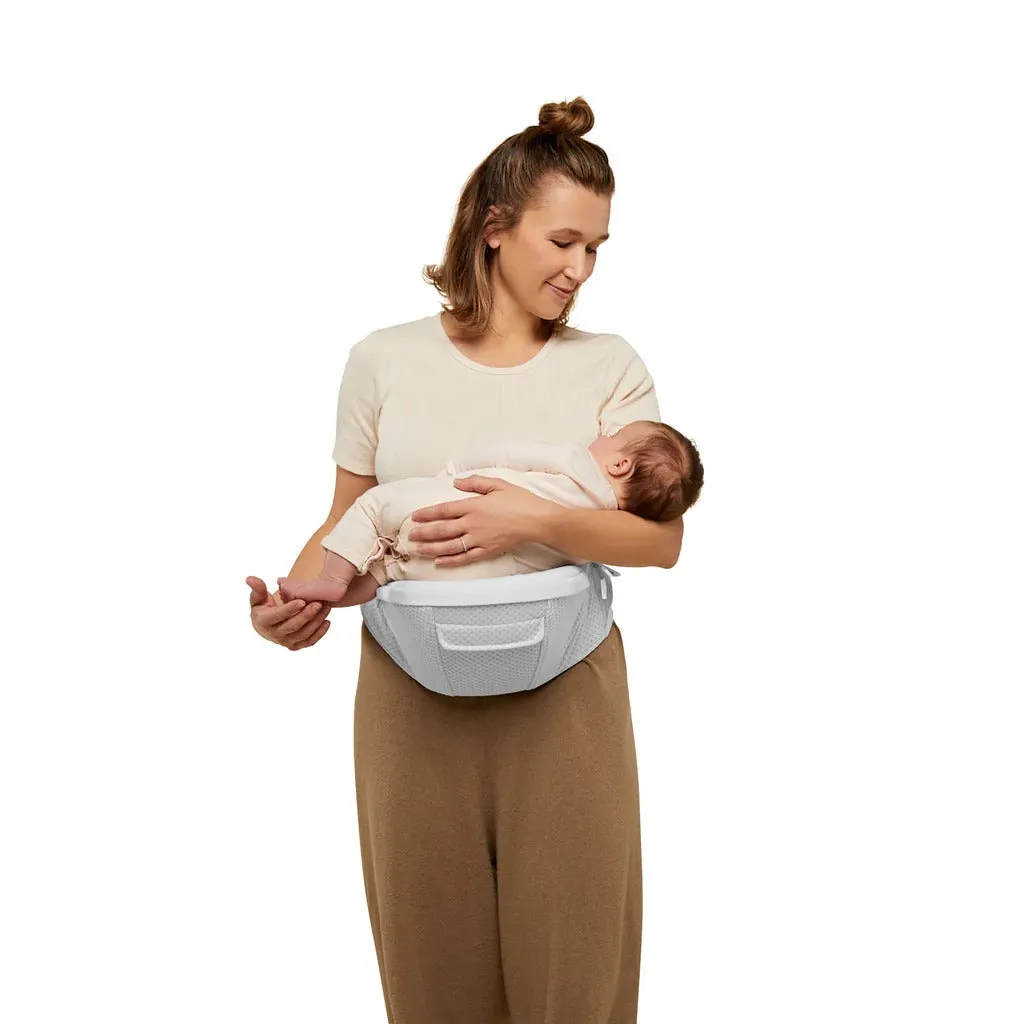 [10 year local warranty] Ergobaby Alta Hip Seat Baby Carrier - Pearl Grey