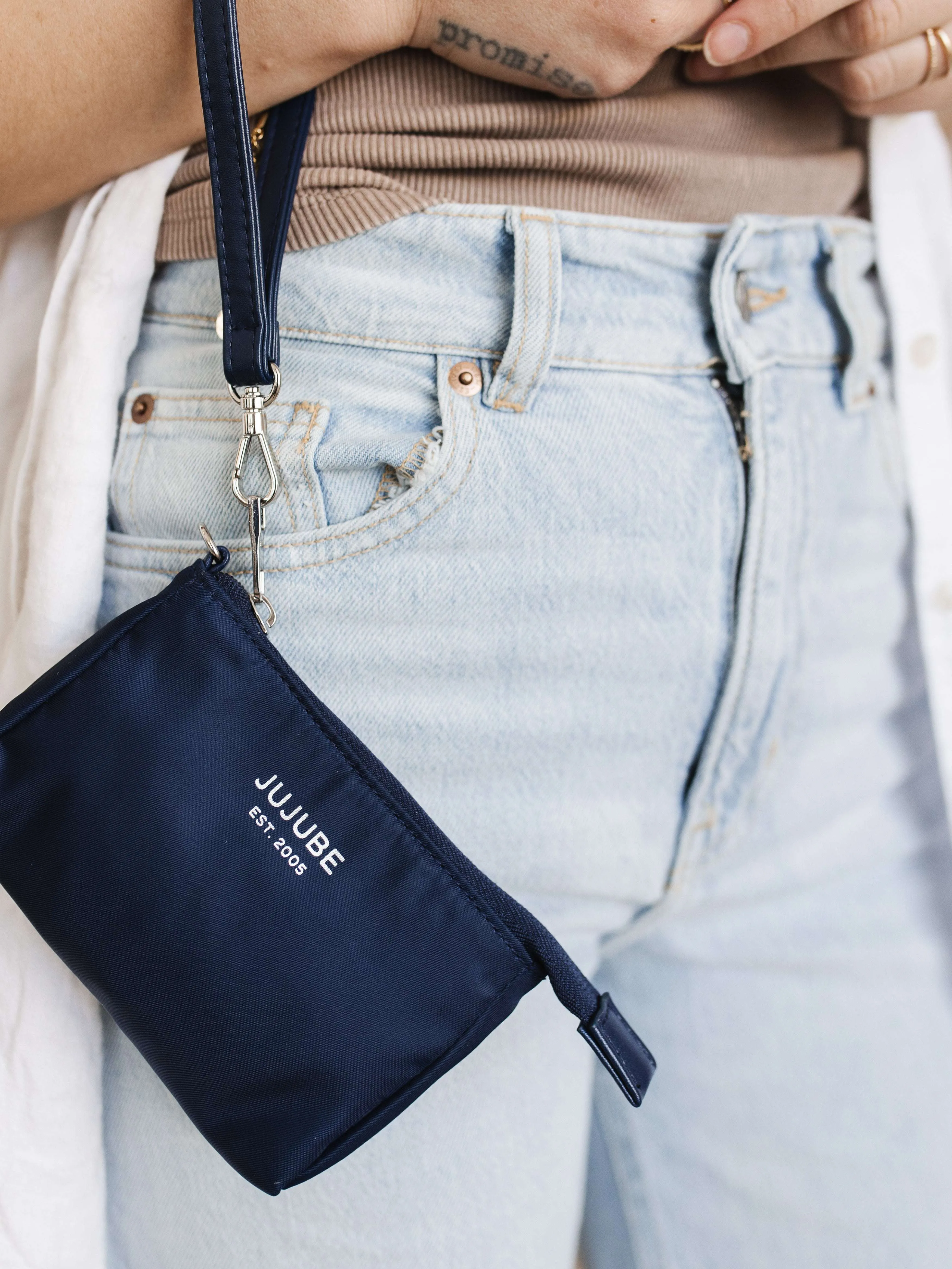 3-piece Pouch Set Navy