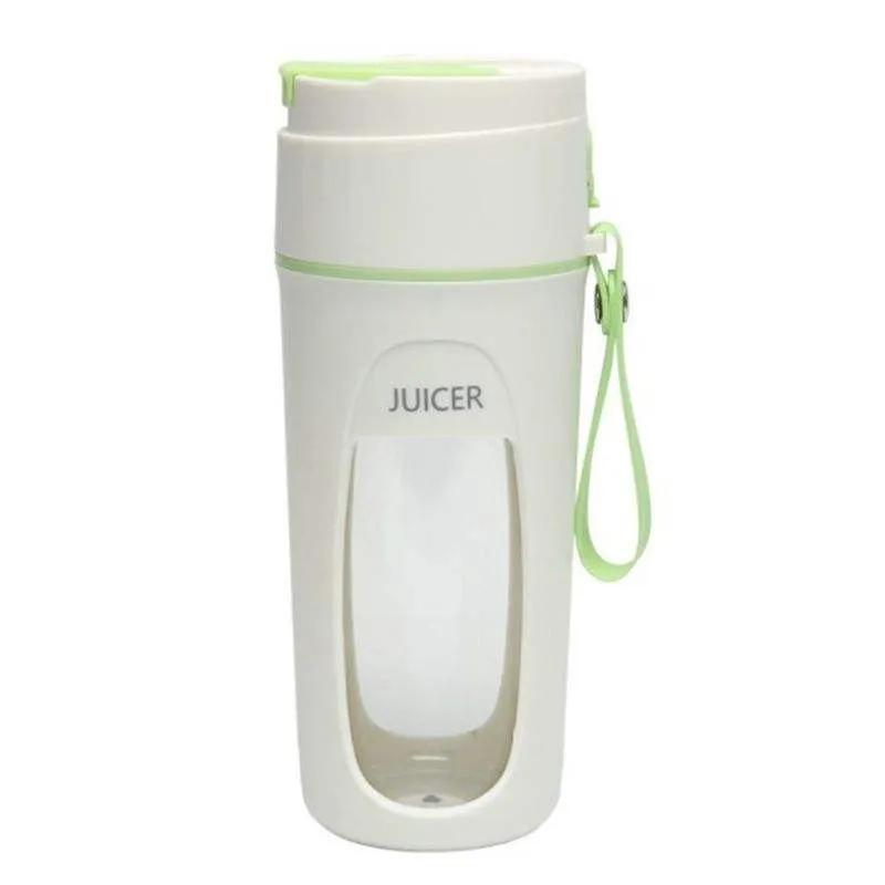 340ML  Portable Blender Juicer 8-blade fruit vegetable mixer multifunctional USB Rechargeable Travel blender  juice cup | Shopee Singapore