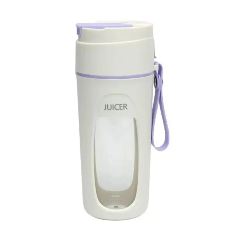 340ML  Portable Blender Juicer 8-blade fruit vegetable mixer multifunctional USB Rechargeable Travel blender  juice cup | Shopee Singapore