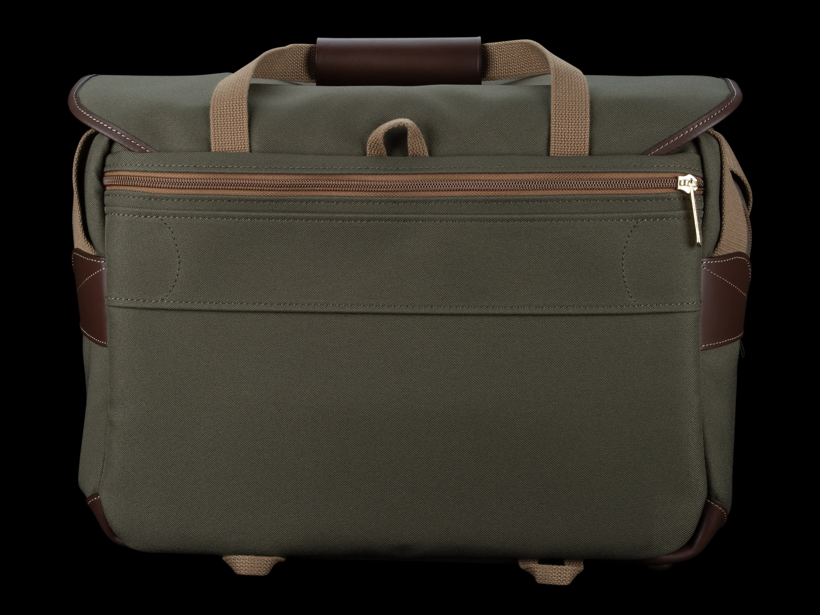 445 MKII Camera/Laptop Bag - Sage FibreNyte / Chocolate Leather