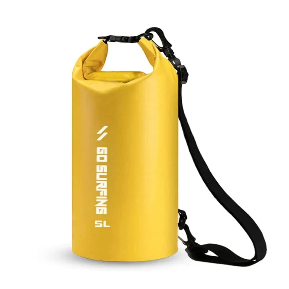 5L/10L/20L PVC Waterproof Dry Bag Roll Top Dry Sack Floating Diving Foldable Bags for Camping Hiking Kayaking Rafting Boating