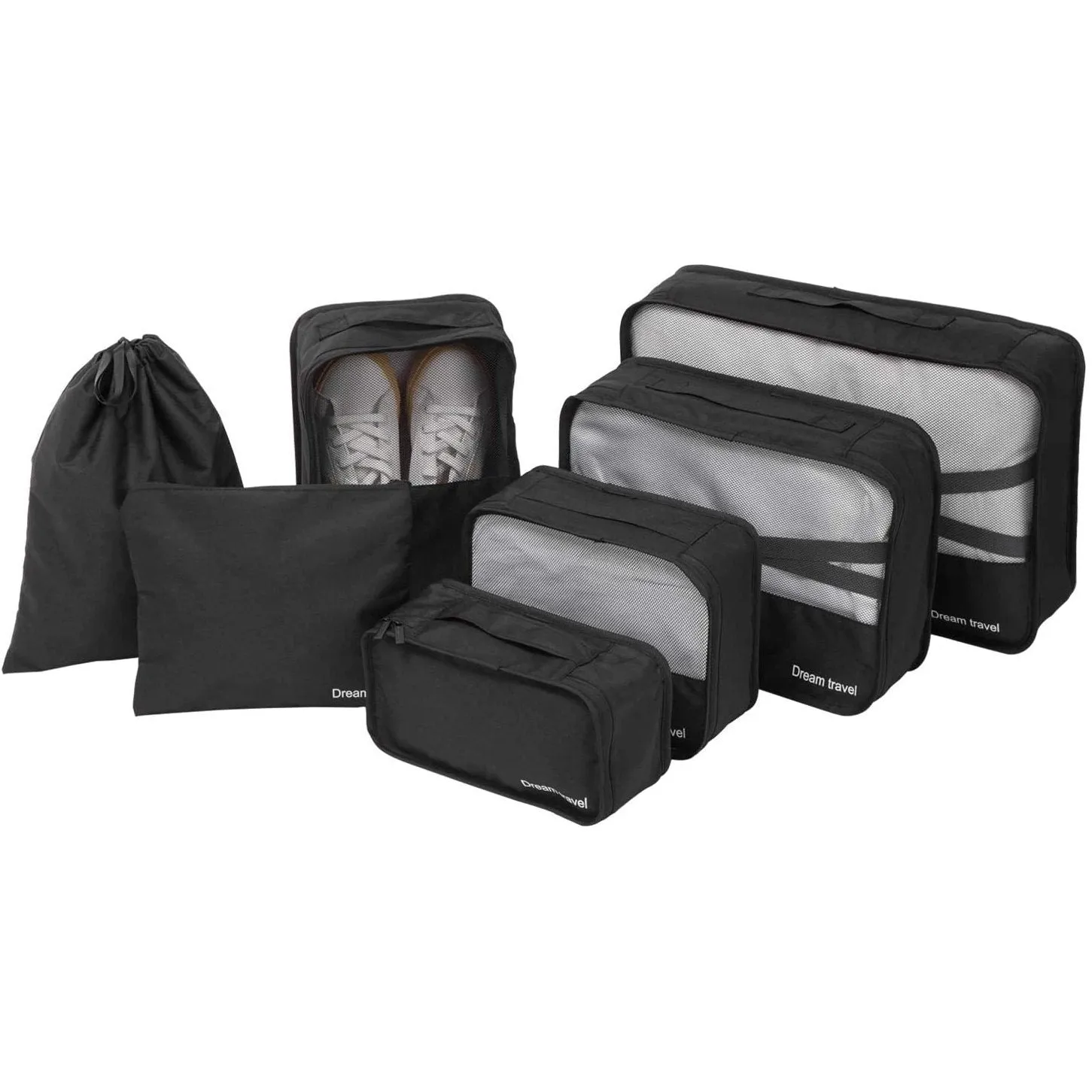 7-Pack: FITNATE Travel Storage Bag Breathable, Lightweight and Durable