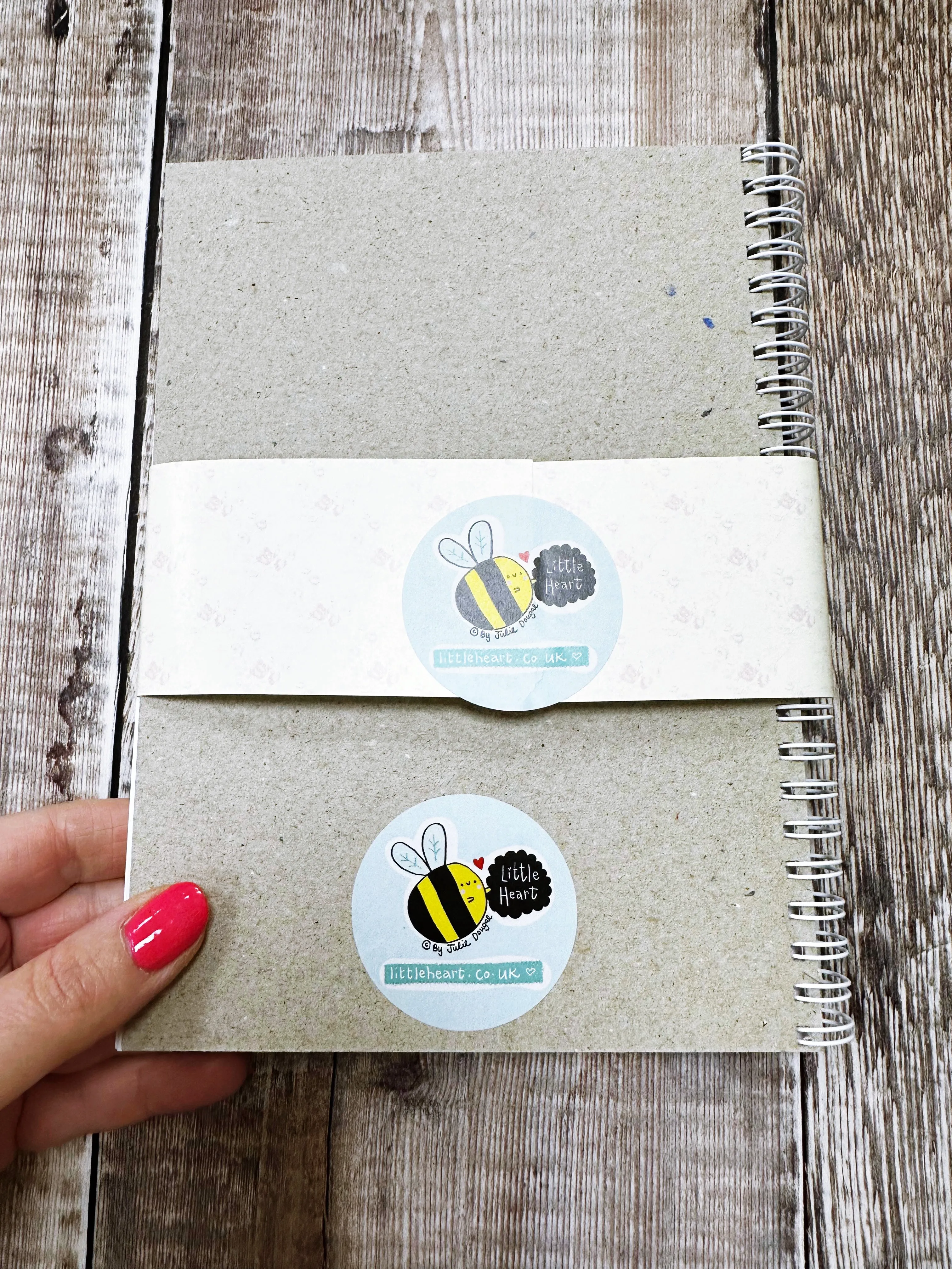 A5 Ring bound Making Memories Notebook or Planner