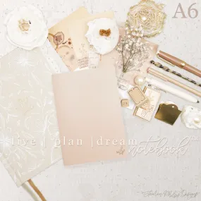 A6 Live | Plan | Dream® Notebook by Lauren Phelps Designs