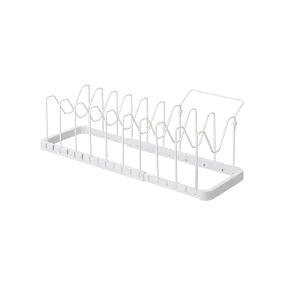 Adjustable Pot Lid Organizer - Steel