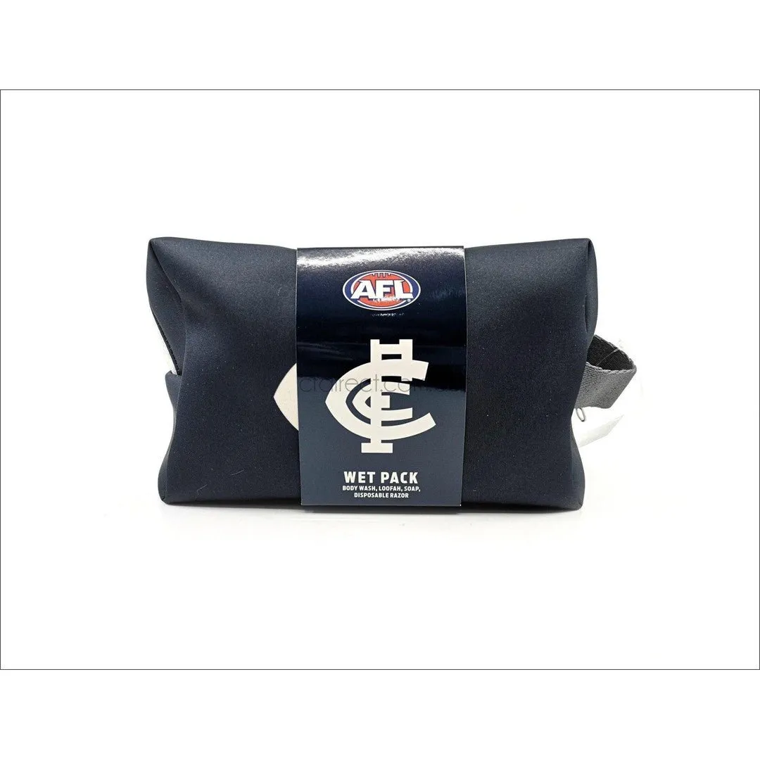 AFL Carlton Blues Toiletry Bag Gift Set