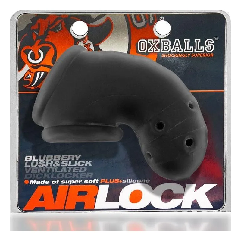 Airlock Air-Lite Vented Chastity Black Ice