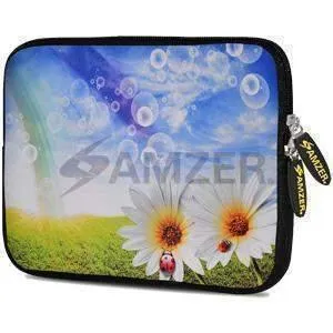 Amzer 10.5 Inch Neoprene Notebook Tablet/iPad Sleeve - Daisy Springs