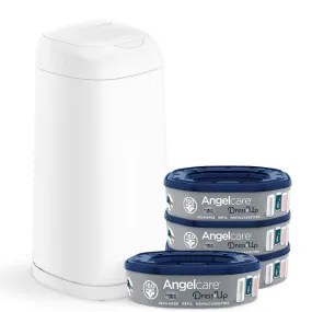 Angelcare Dress up Bin Octagonal   4 Refills