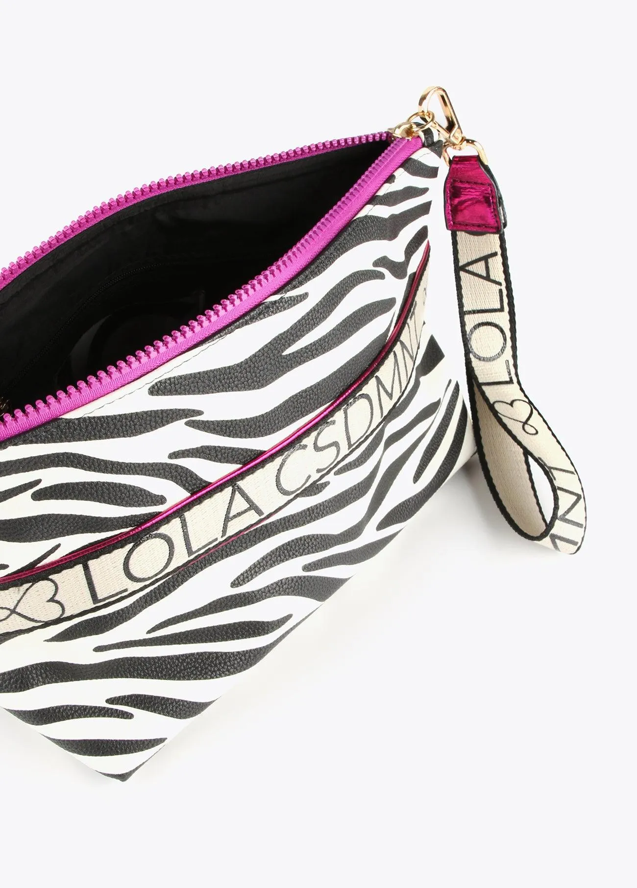 Animal print toiletry bag