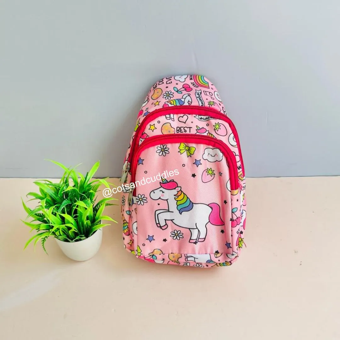 Animal/Cartoon Print Crossbody Bag for Kids