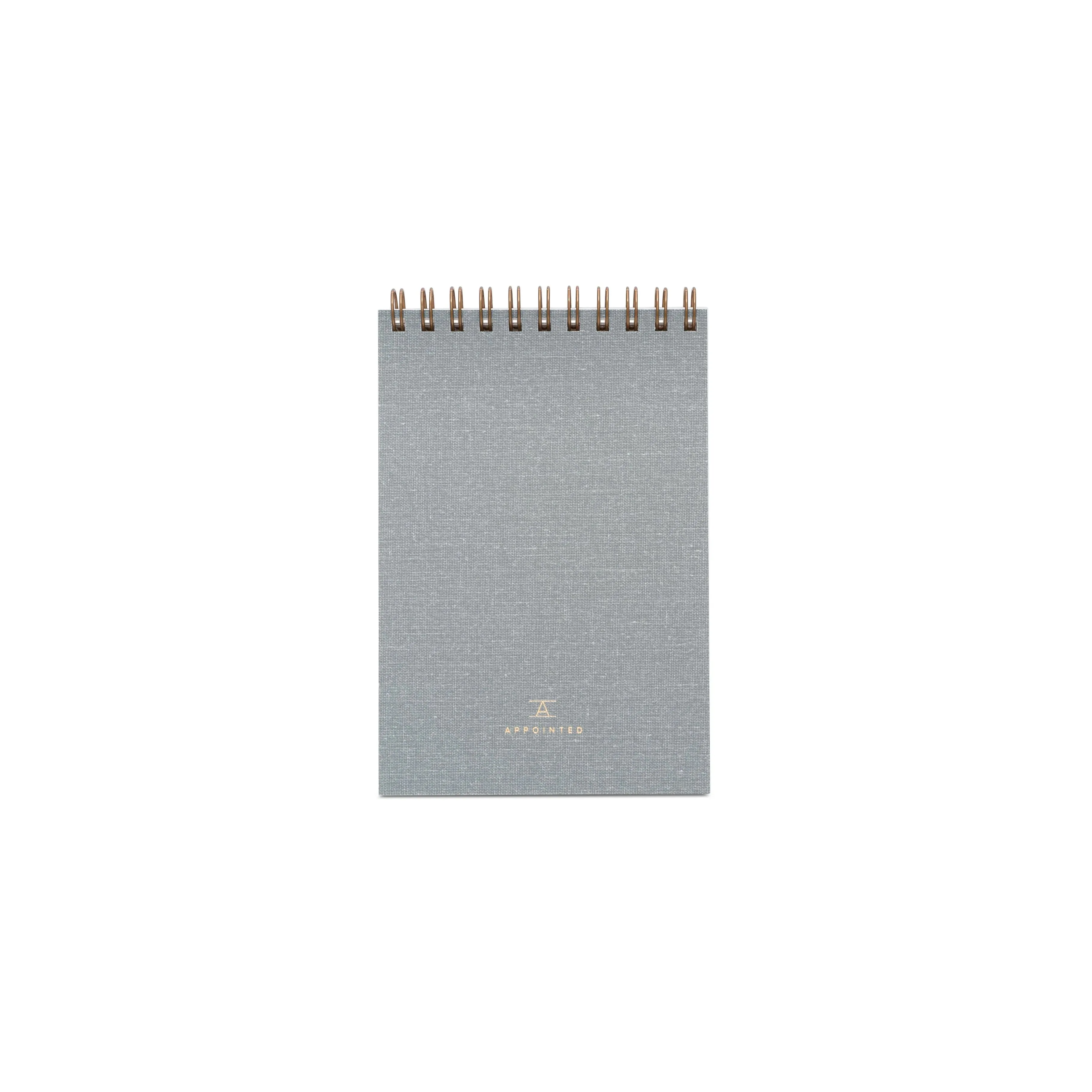 Appointed Pocket Notepad in Dove Gray, Lined