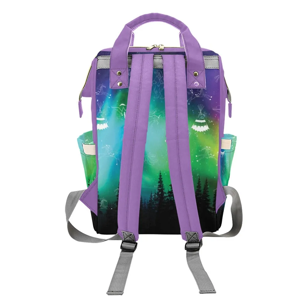 Aurora Medicine Animals Multi-Function Diaper Backpack/Diaper Bag