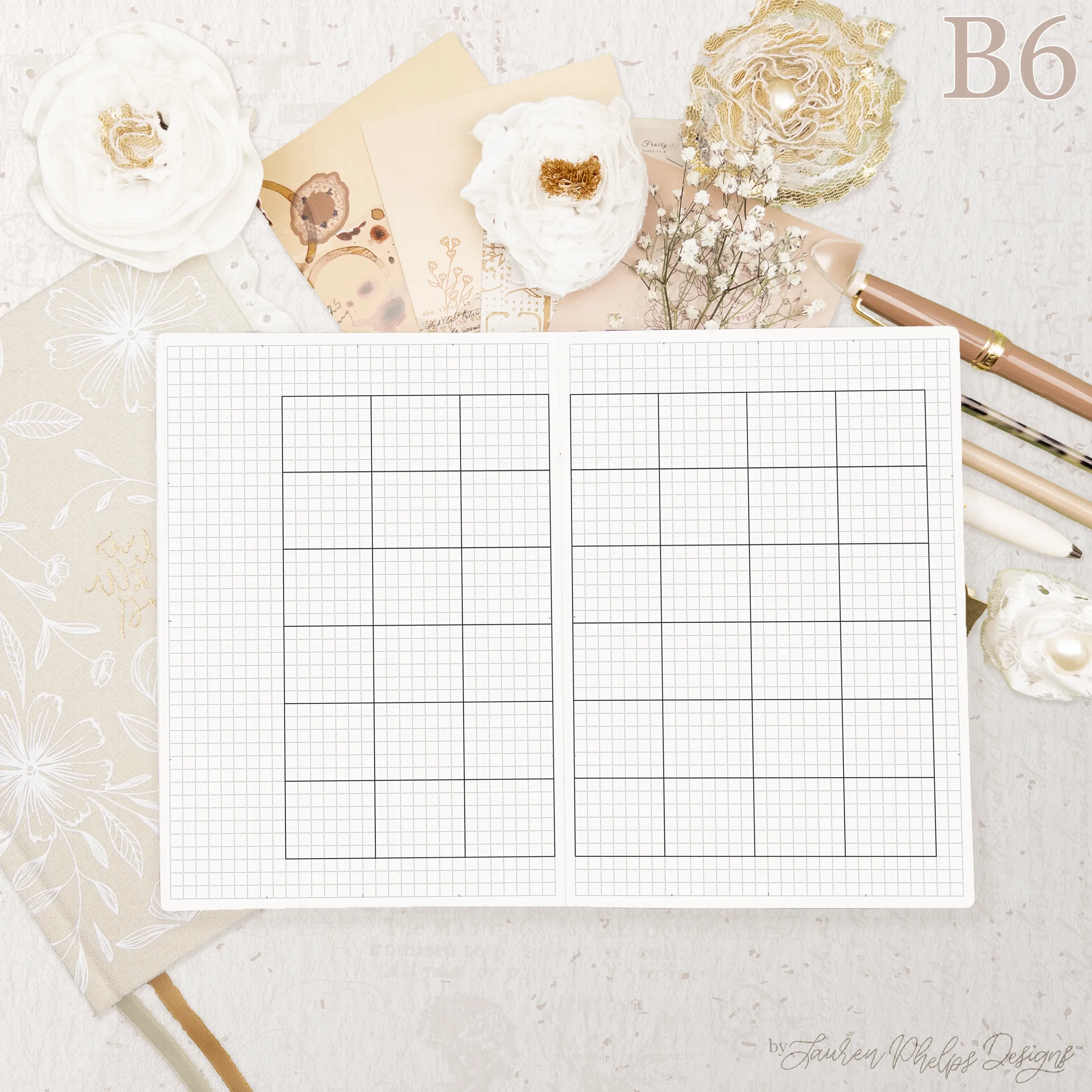 B6 Live | Plan | Dream® Notebook by Lauren Phelps Designs