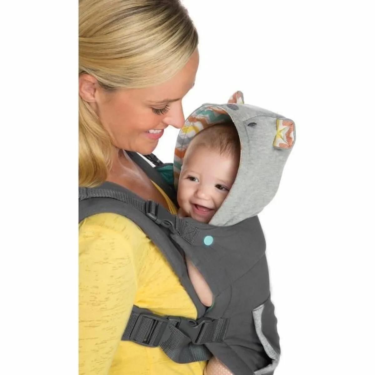 Baby Carrier Backpack Infantino Cuddle Up Bear Grey   0 Years   0 Months