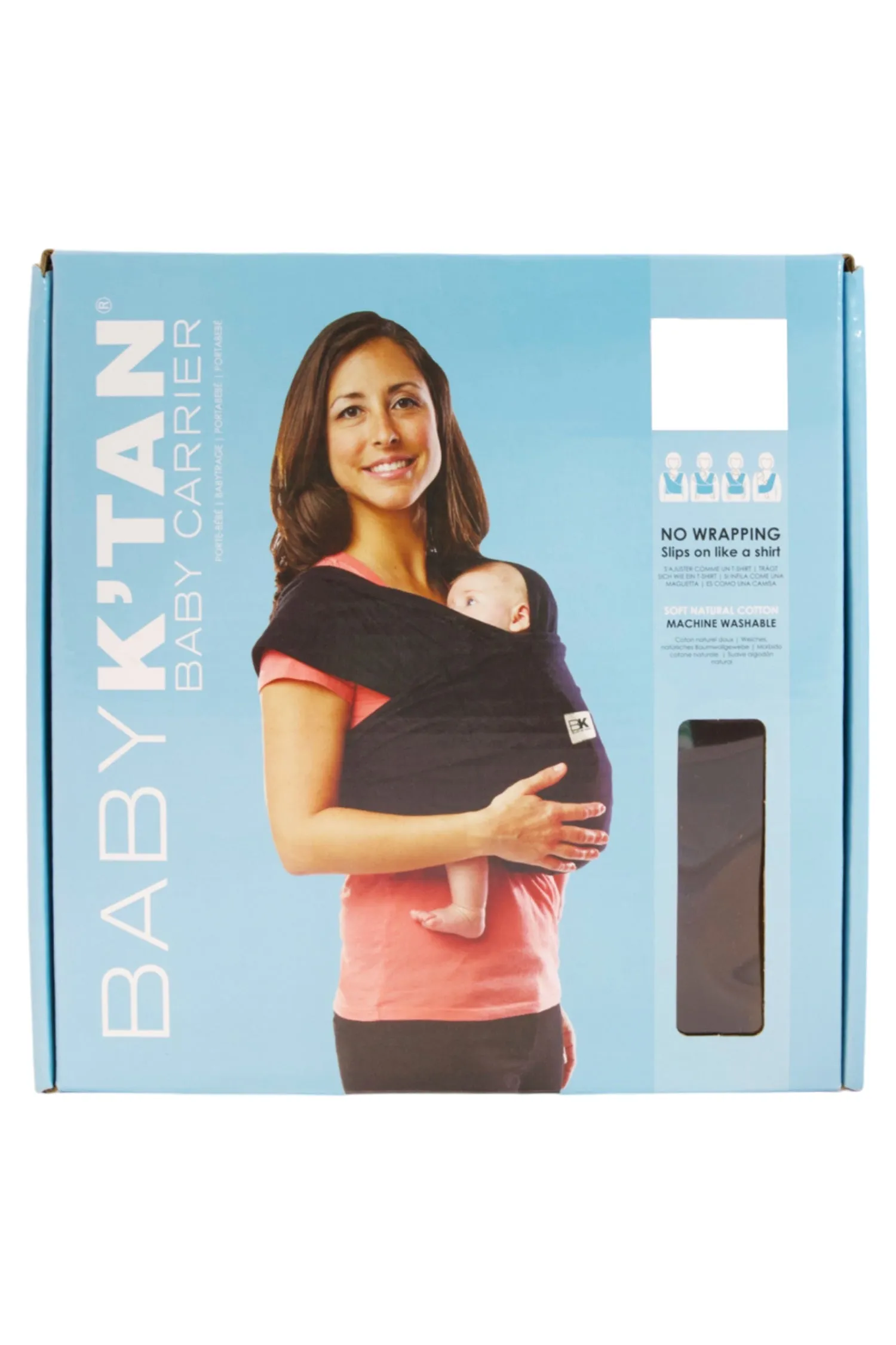 Baby K'tan Original Baby Carrier - Black - XS