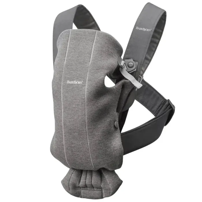 Babybjorn Baby Carrier Mini, 3D Jersey (Dark Grey)