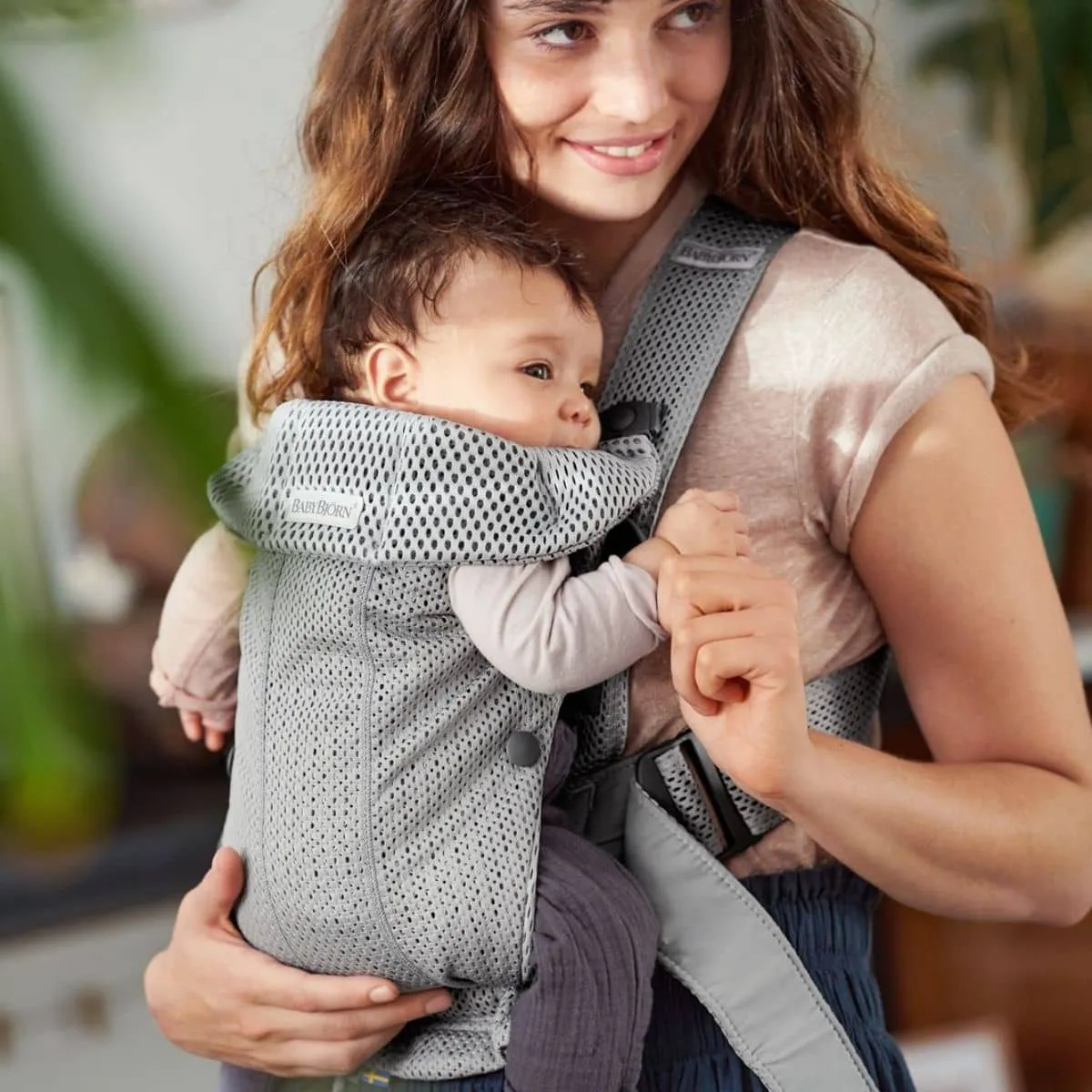 BabyBjorn Baby Carrier Mini - Grey 3D Mesh