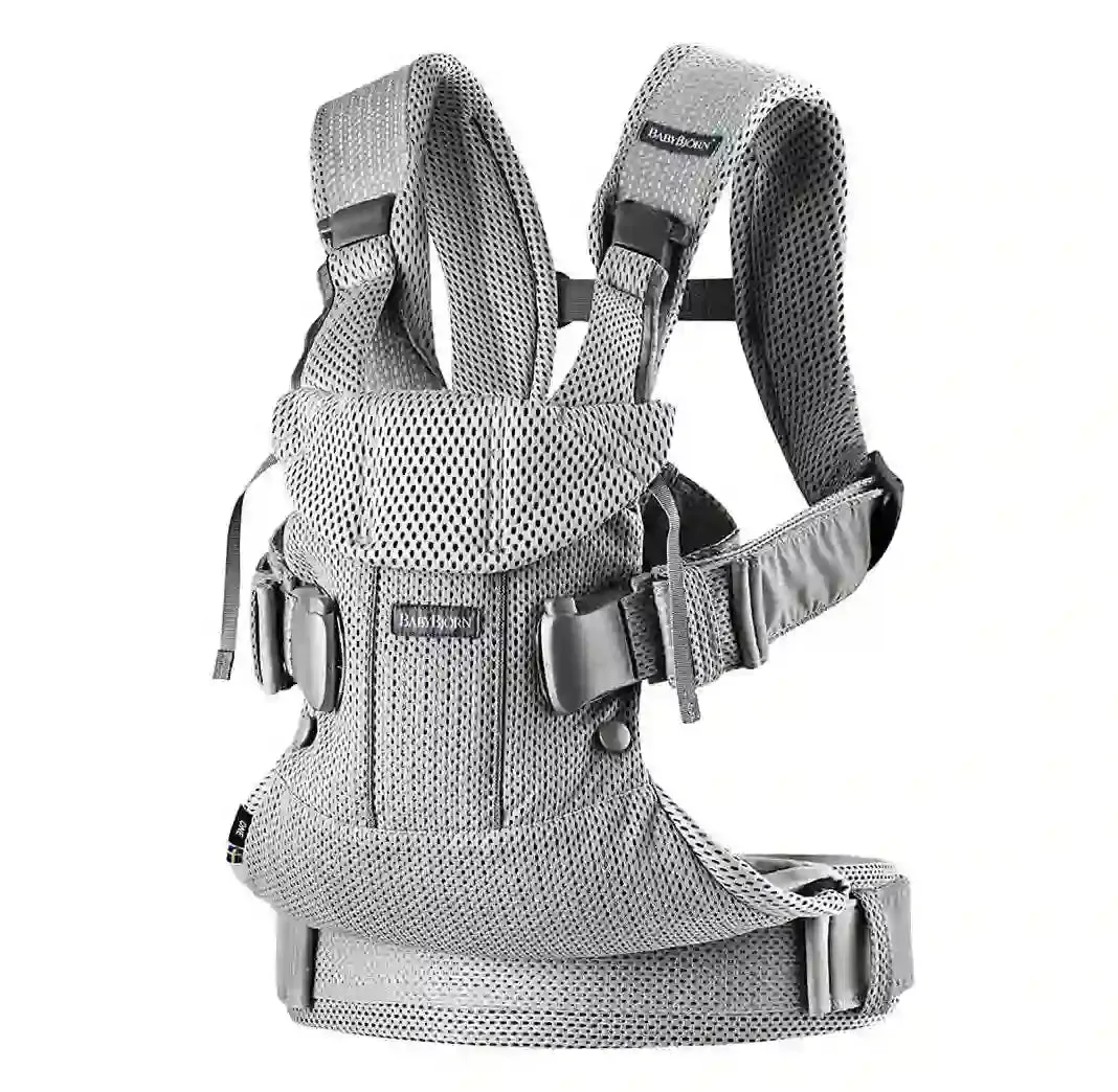 Babybjorn Baby Carrier One Air - 3D Mesh (Silver)