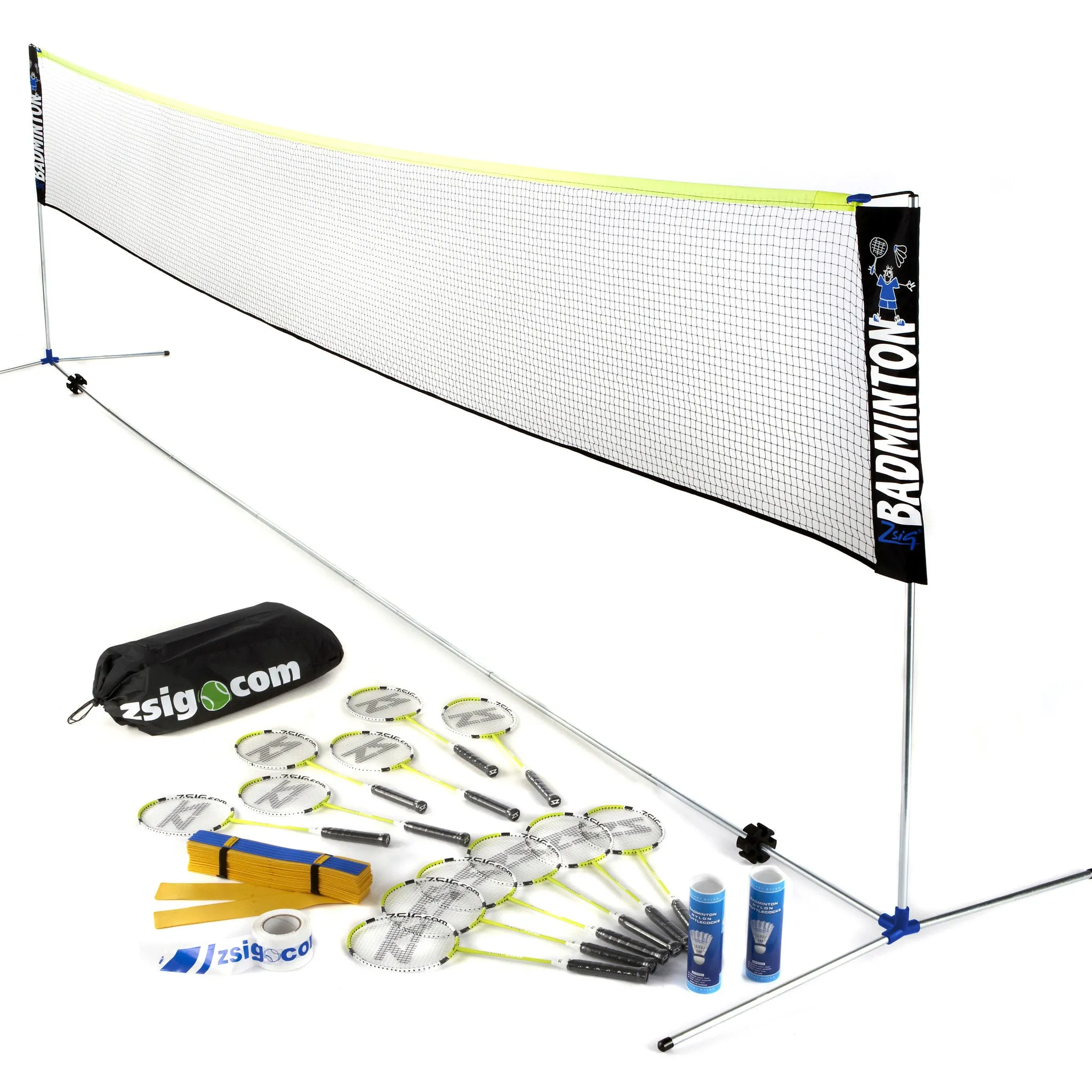 Badminton | Coaching Set 2 | with 6m Net