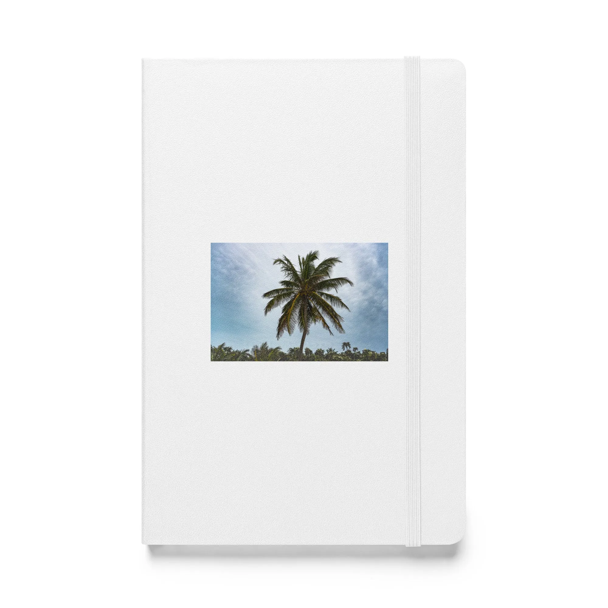 Bahamian Palm Tree Hardcover Bound Notebook