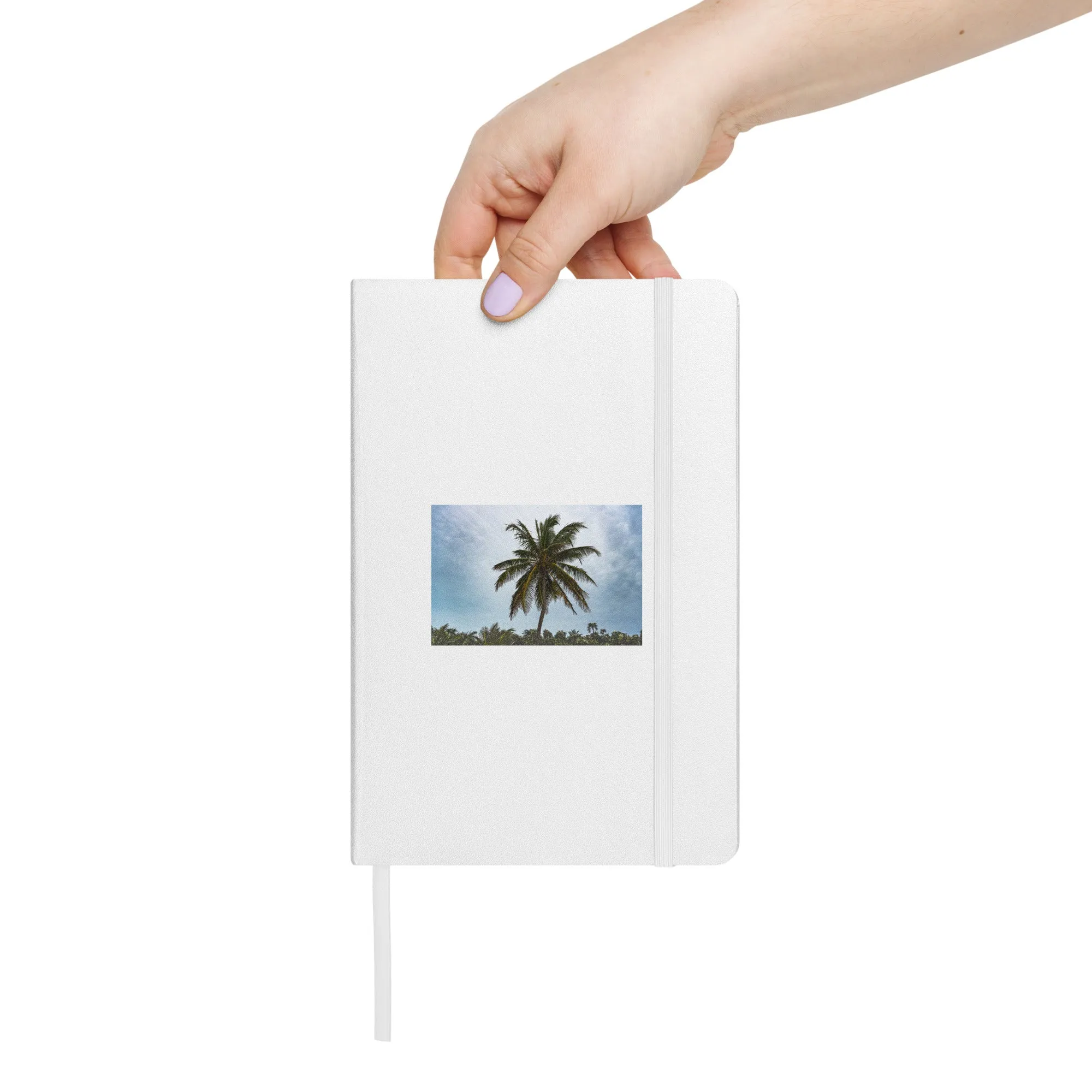 Bahamian Palm Tree Hardcover Bound Notebook