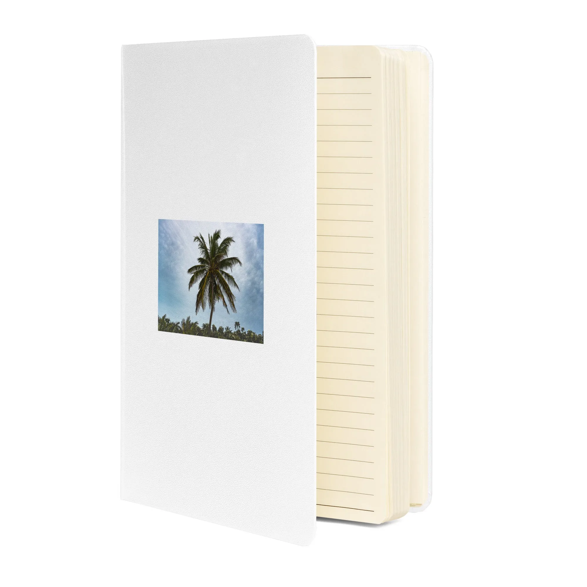 Bahamian Palm Tree Hardcover Bound Notebook