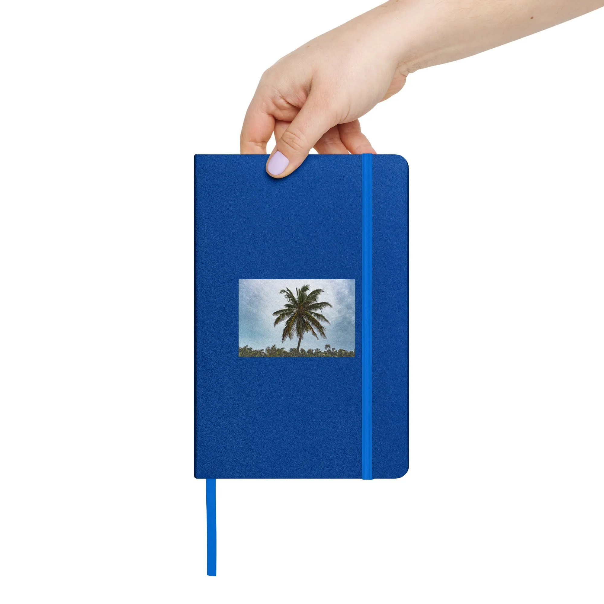 Bahamian Palm Tree Hardcover Bound Notebook