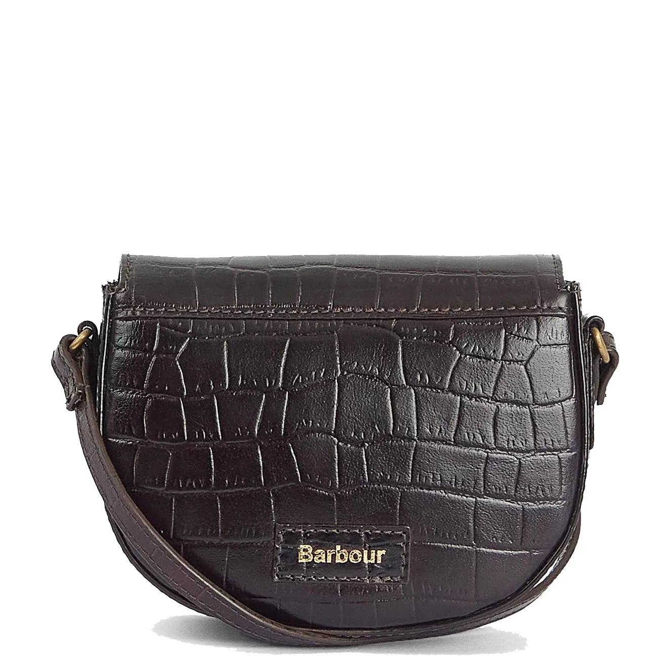 Barbour Eilein Saddle Bag Black Cherry