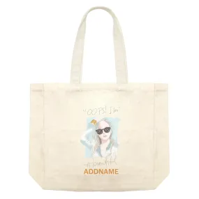 Beautiful Chic OOPS! I'm beautiful With Addname Shopping Bag