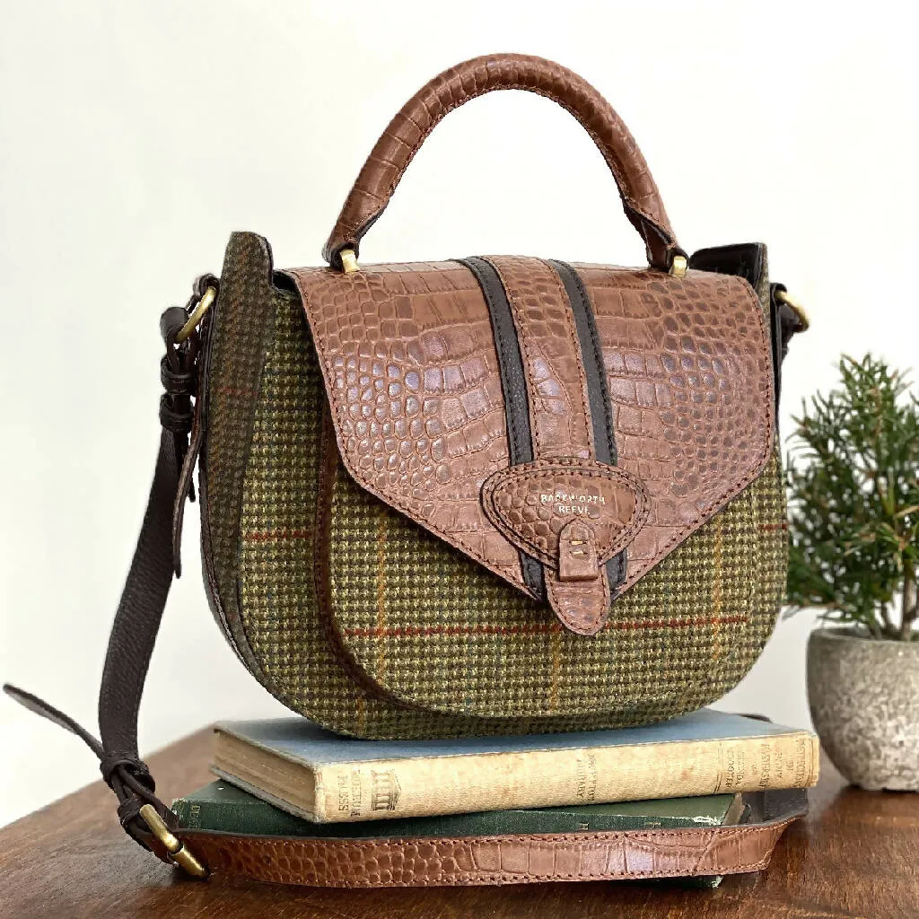 Belton Tweed Saddle Bag