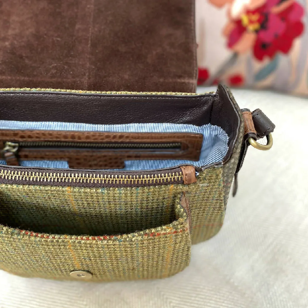 Belton Tweed Saddle Bag