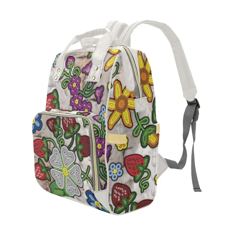 Berry Pop Br Bark Multi-Function Diaper Backpack/Diaper Bag