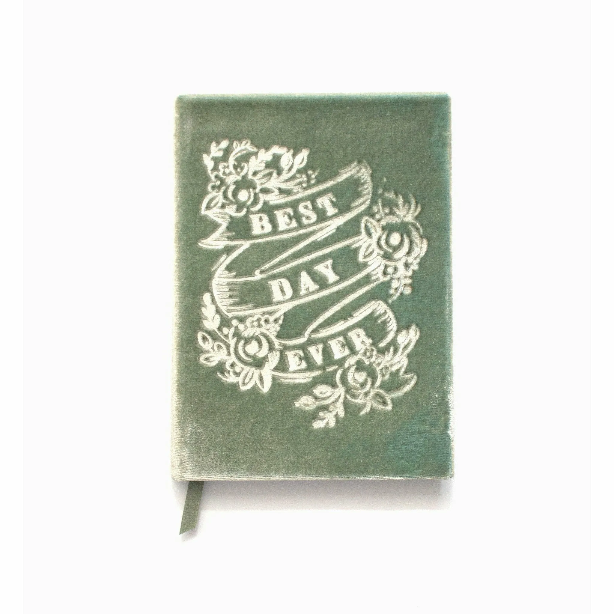 Best Day Ever Soft Velvet-Covered Notebook with Lined Pages