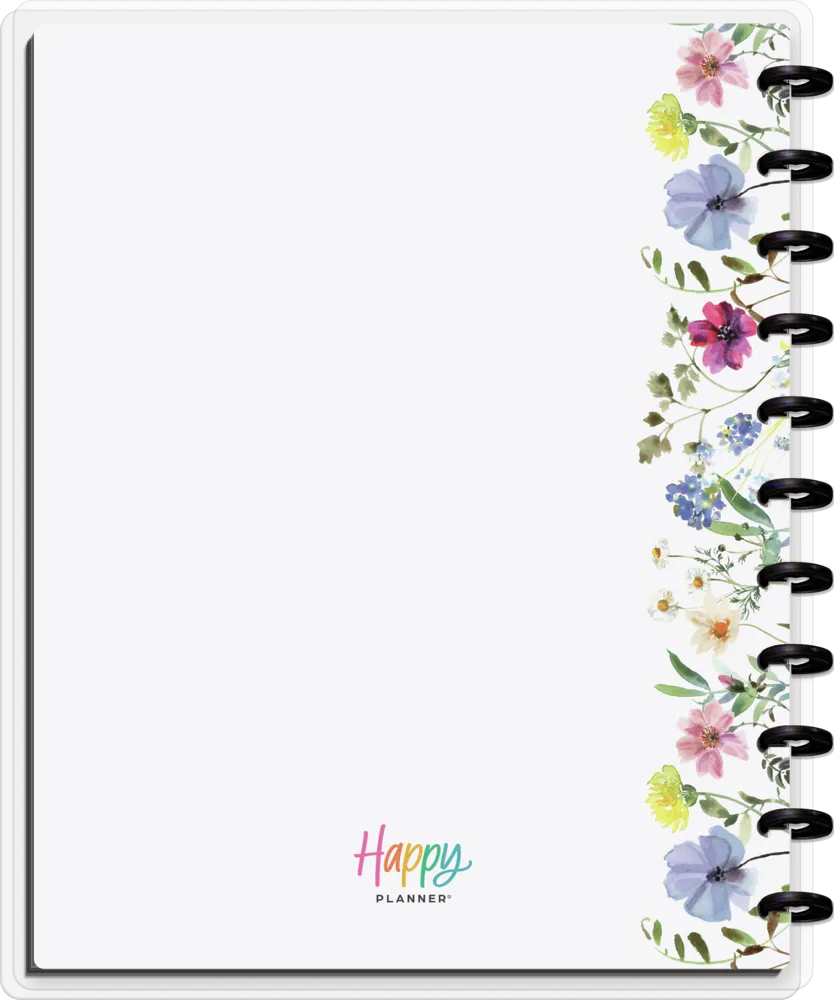 Blooming Romance Wedding - Dot Grid   Checklist Pages Notebook - 60 Sheets