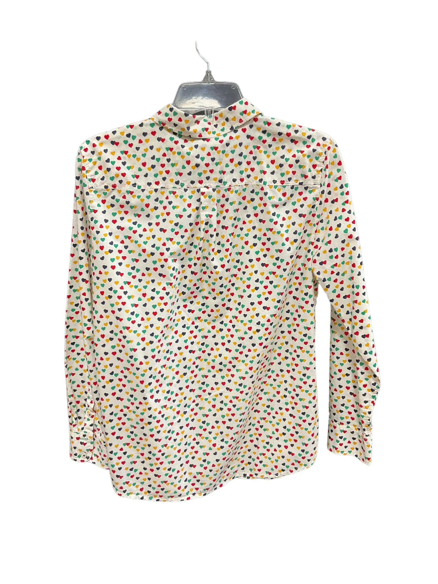 Blouse Long Sleeve By Talbots In Multi-colored, Size: M