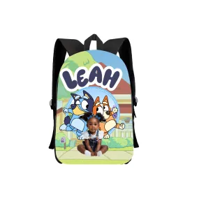 Bluey Backpack - Customizable with Photo and Name