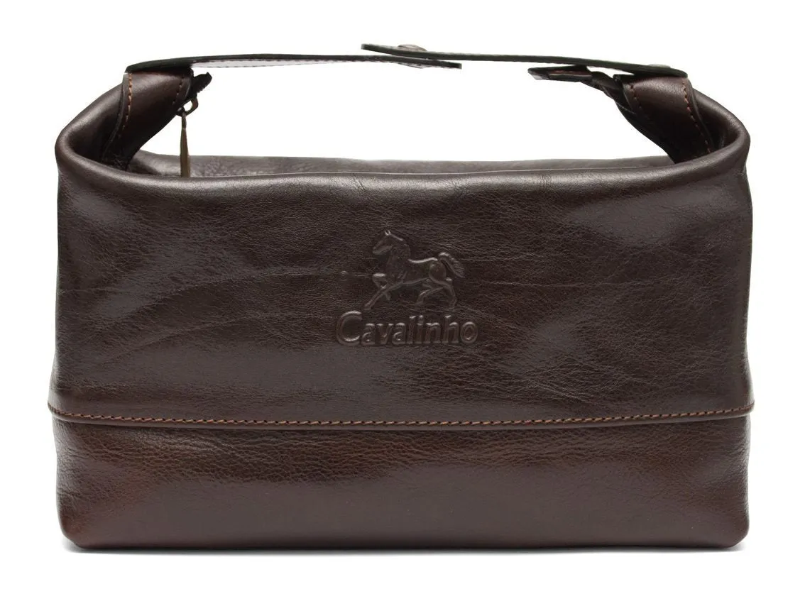 Brown Toiletry Bag