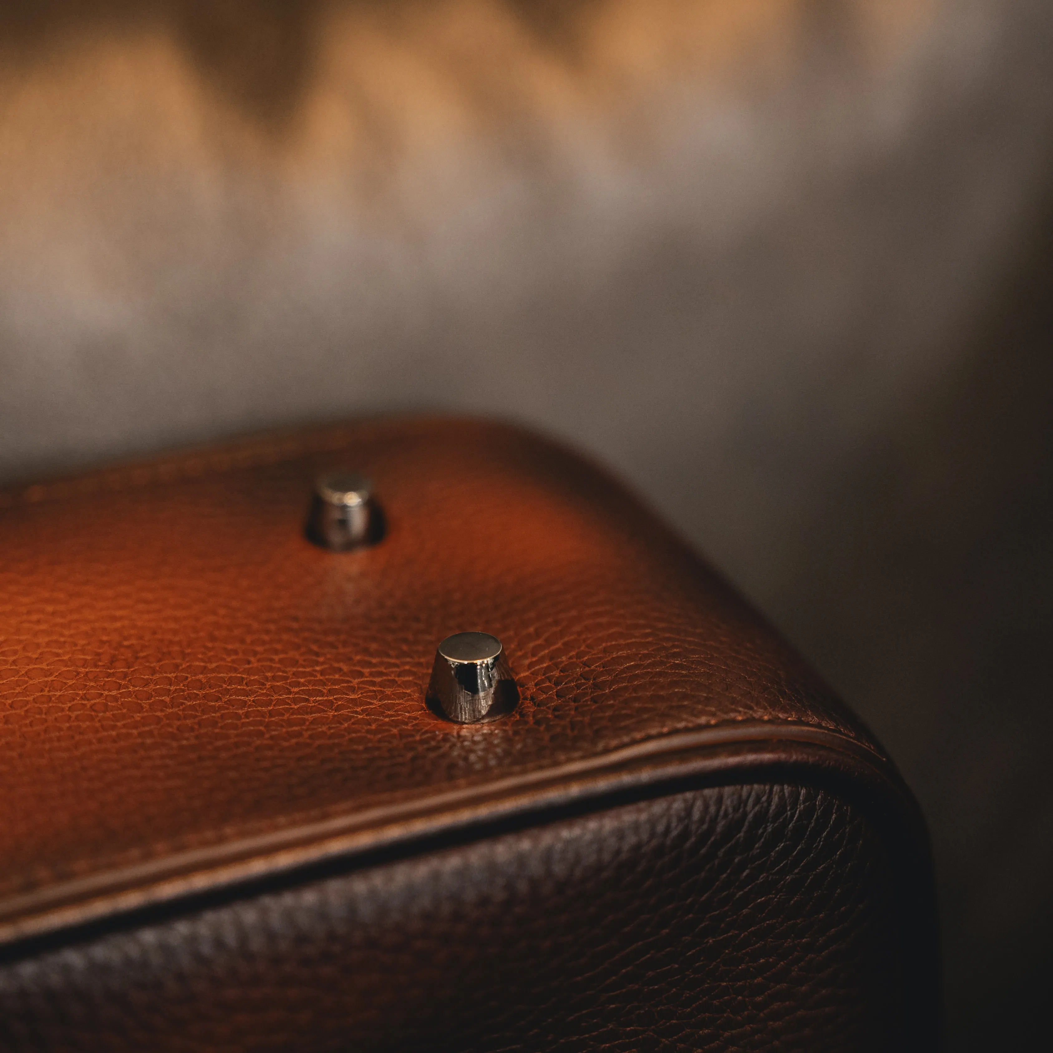 Burnished Saddle Briefcase