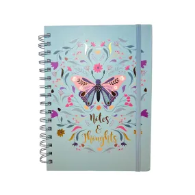 Butterfly Spiral Notebook