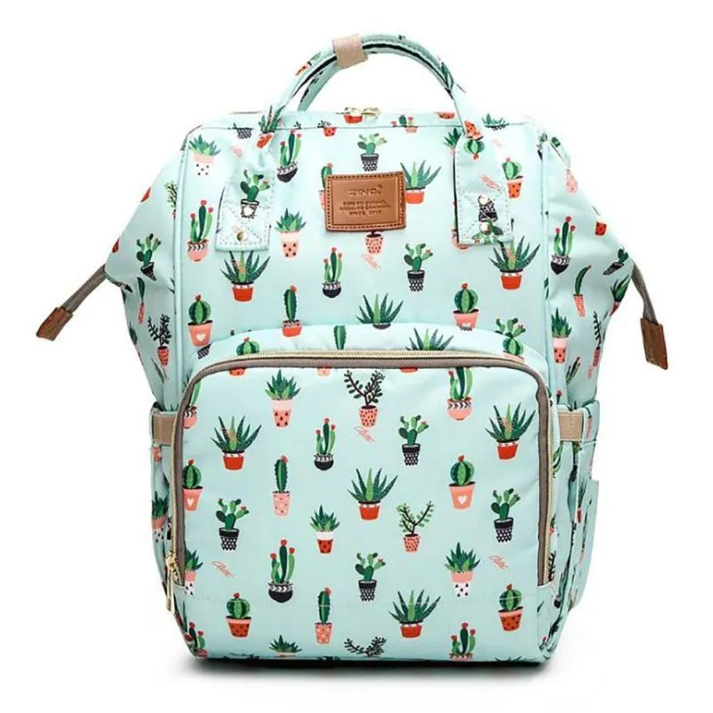 Cactus Animal Diaper Bag