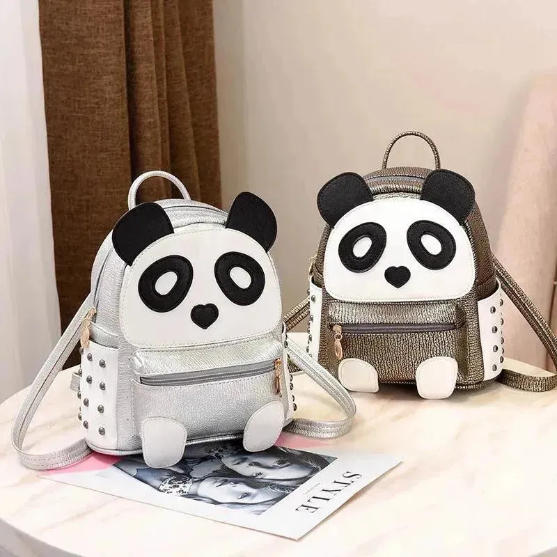 Cartoon panda backpack