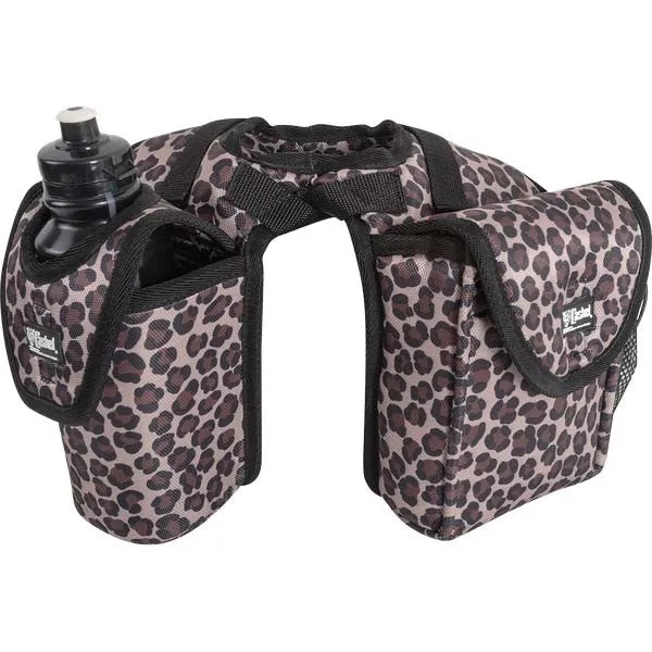 Cashel Leopard Bottle and Lunch Horn Bag