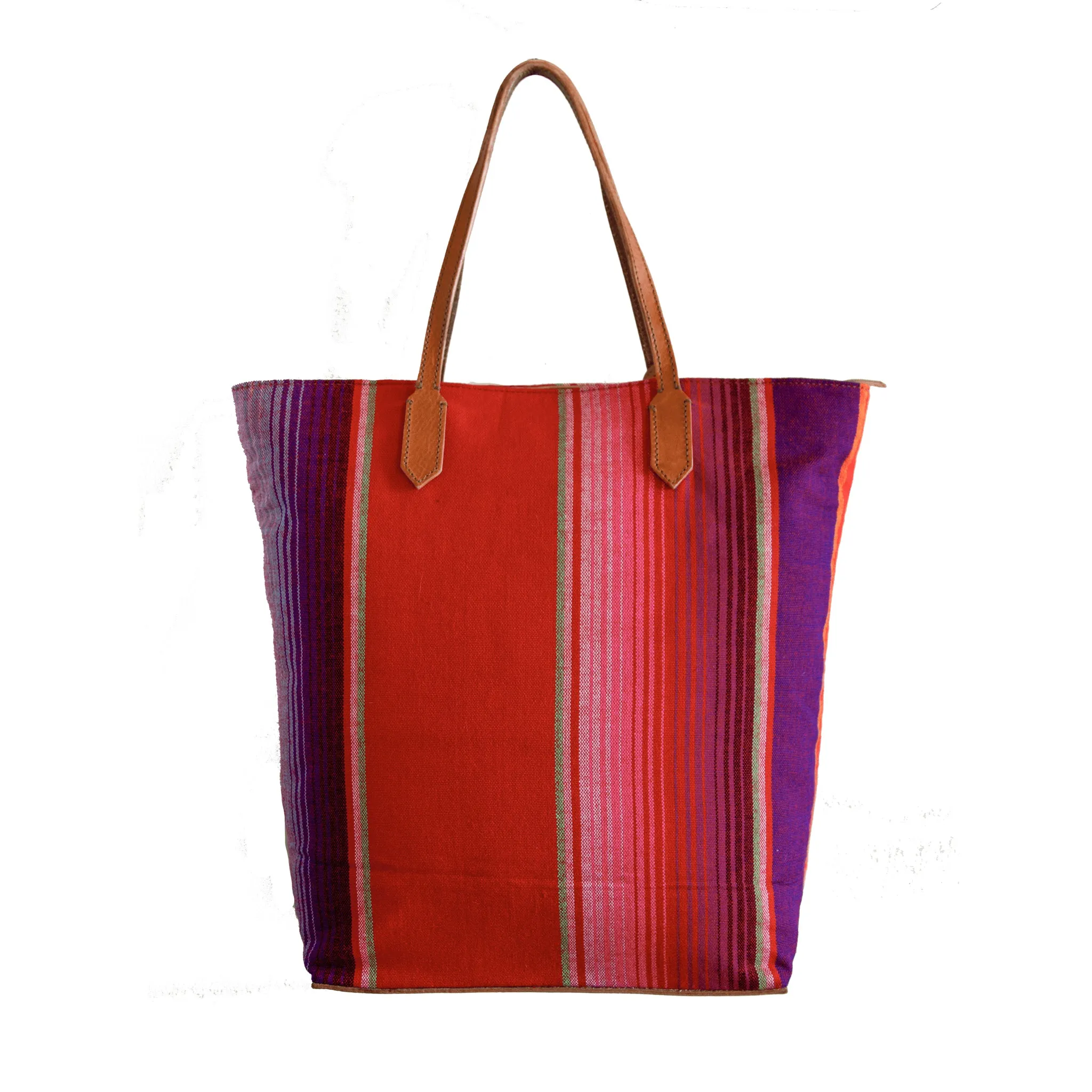 Chabela Mexican Textile Sillero Tan Bag