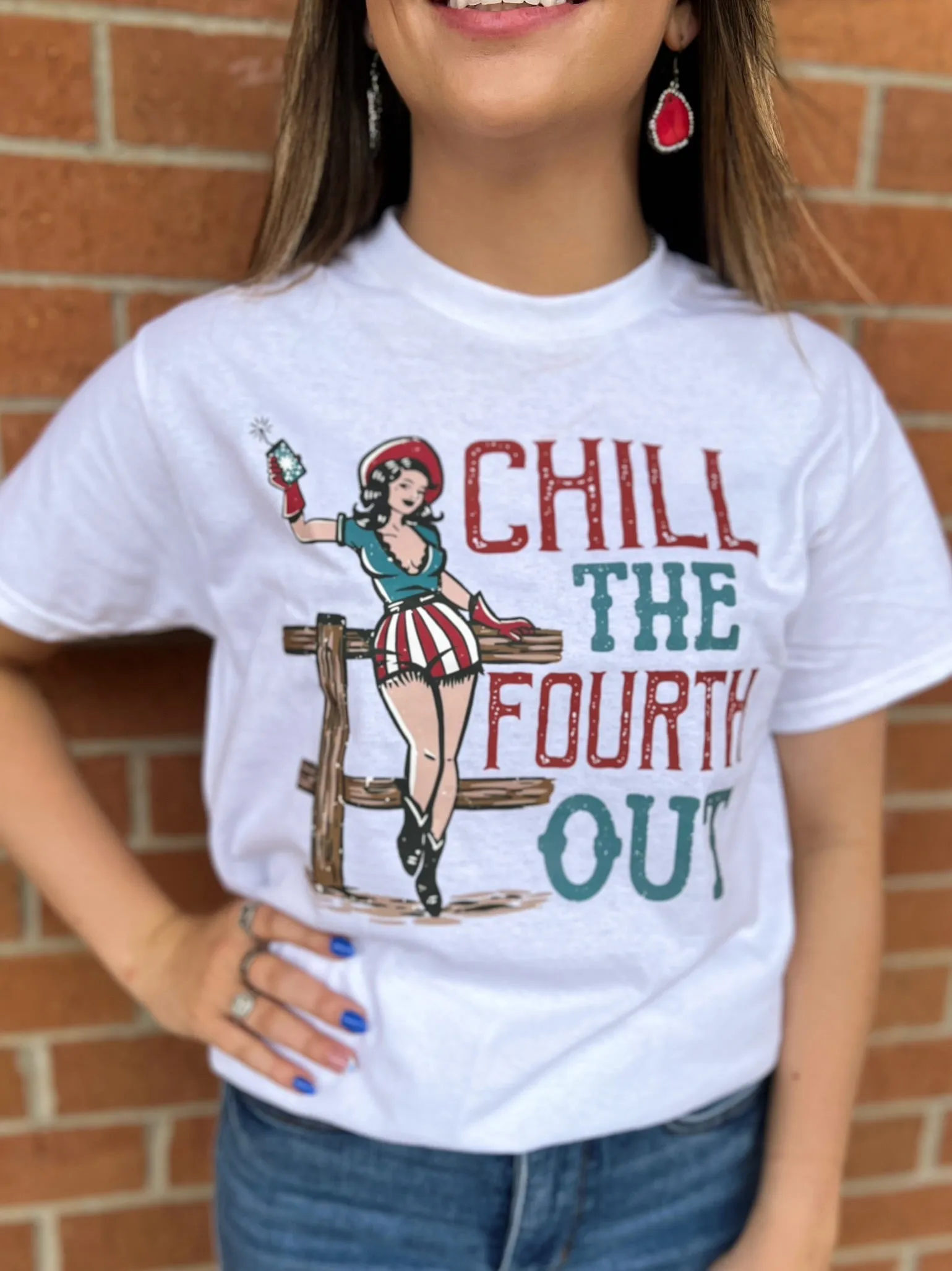 Chill The Fourth Out Tee*