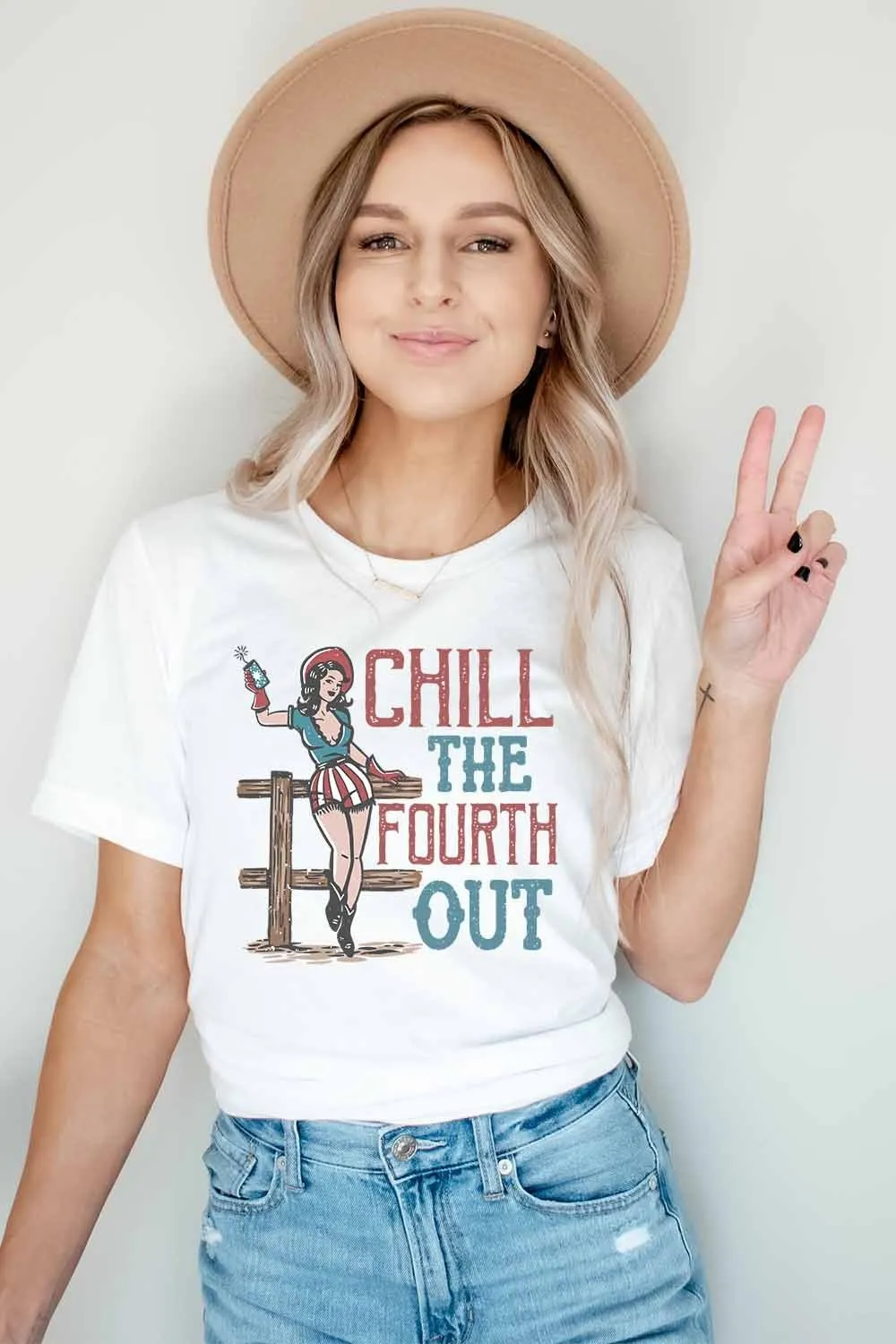 Chill The Fourth Out Tee*