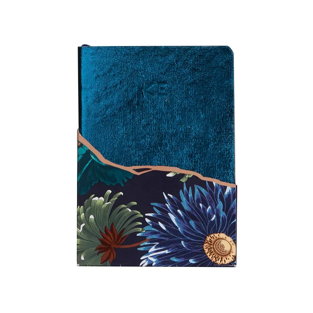 Clairefontaine K3 Blue Leather Notebook A6