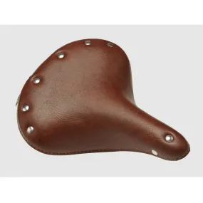 Classic Faux Leather Bike Saddle