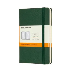 Classic Notebook, Hard Cover, Pocket, Lined, Myrtle Green